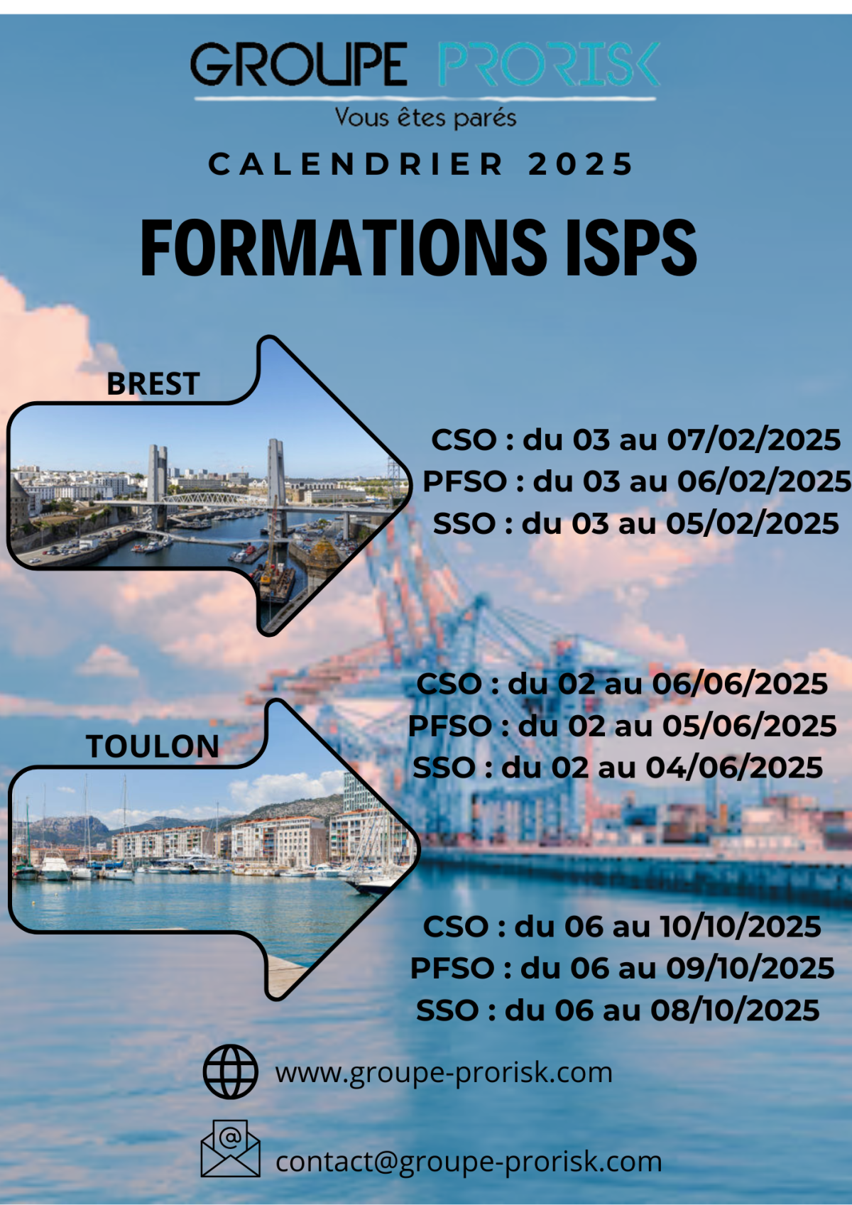 Formation ISPS 2025